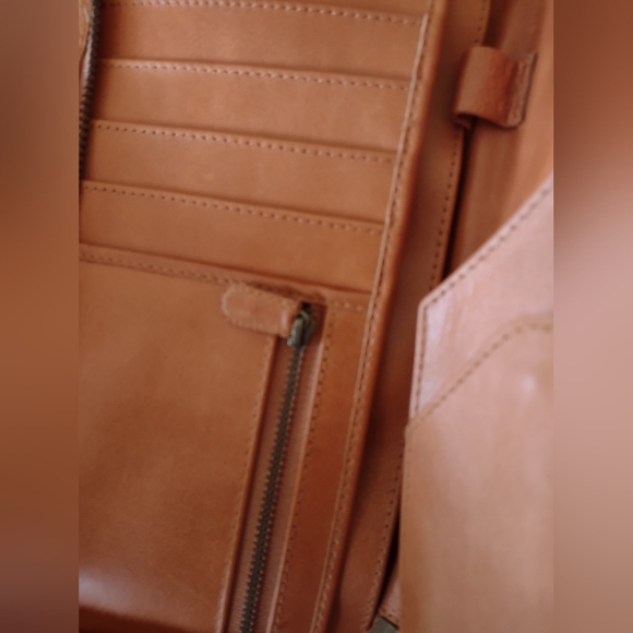 Ikat Leather Travel Wallet Portfolio - Picture 8 of 9